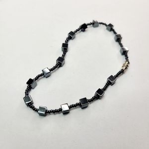 Boho-style Hematite Bracelet
